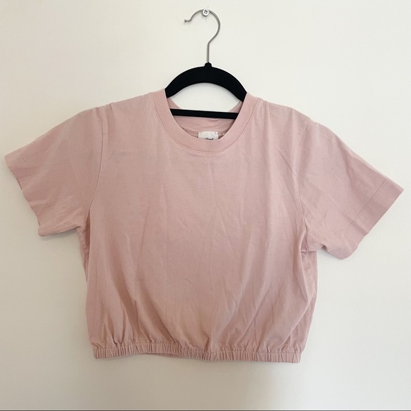 ARITZIA WILFRED - PIAF CROPPED T-SHIRT (Size S) - Picture 2 of 5